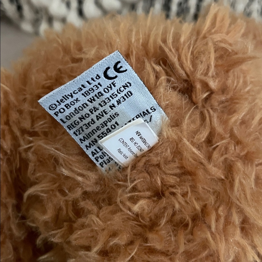 Jellycat Mumble Billie Bear Vintage Retired Hard to Find - Picture 10 of 10